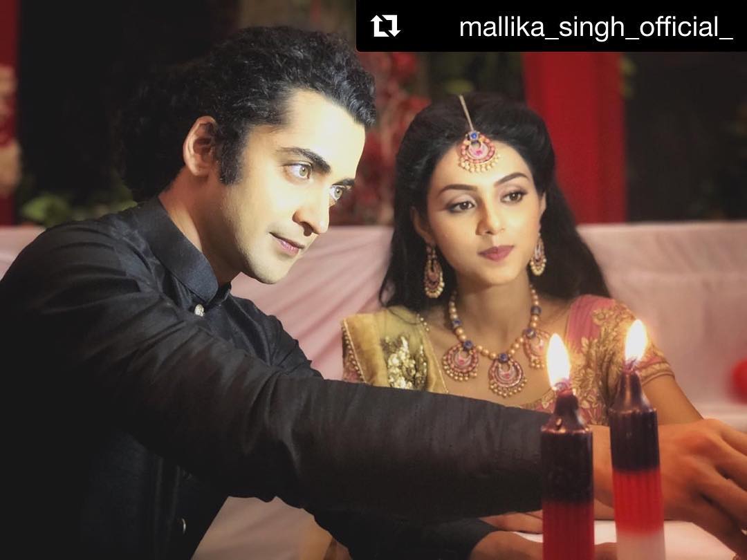 RadhaKrishn's Sumedh Mudgalkar And Mallika Singh Look Super-Hot In This Indian Avatar! 1