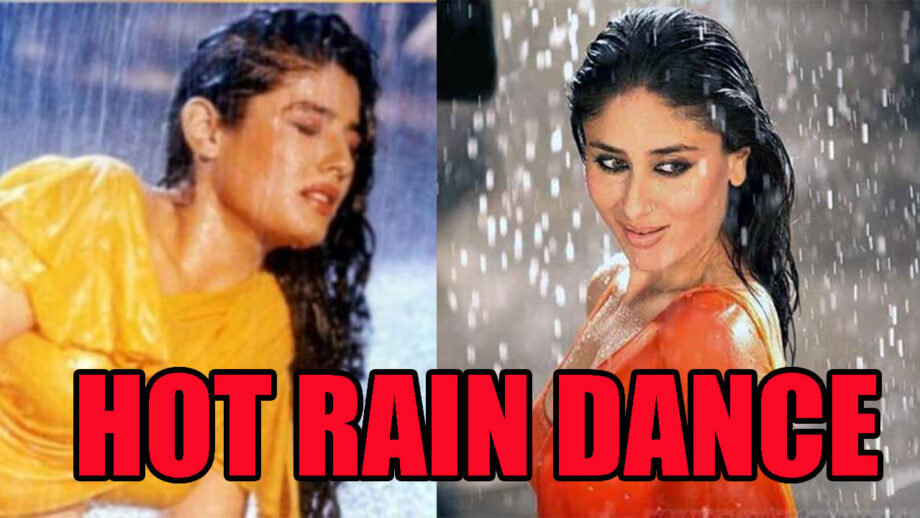 Raveena Tandon To Kareena Kapoor: Actresses Who Raised The Temperature In Hot Rain Dance