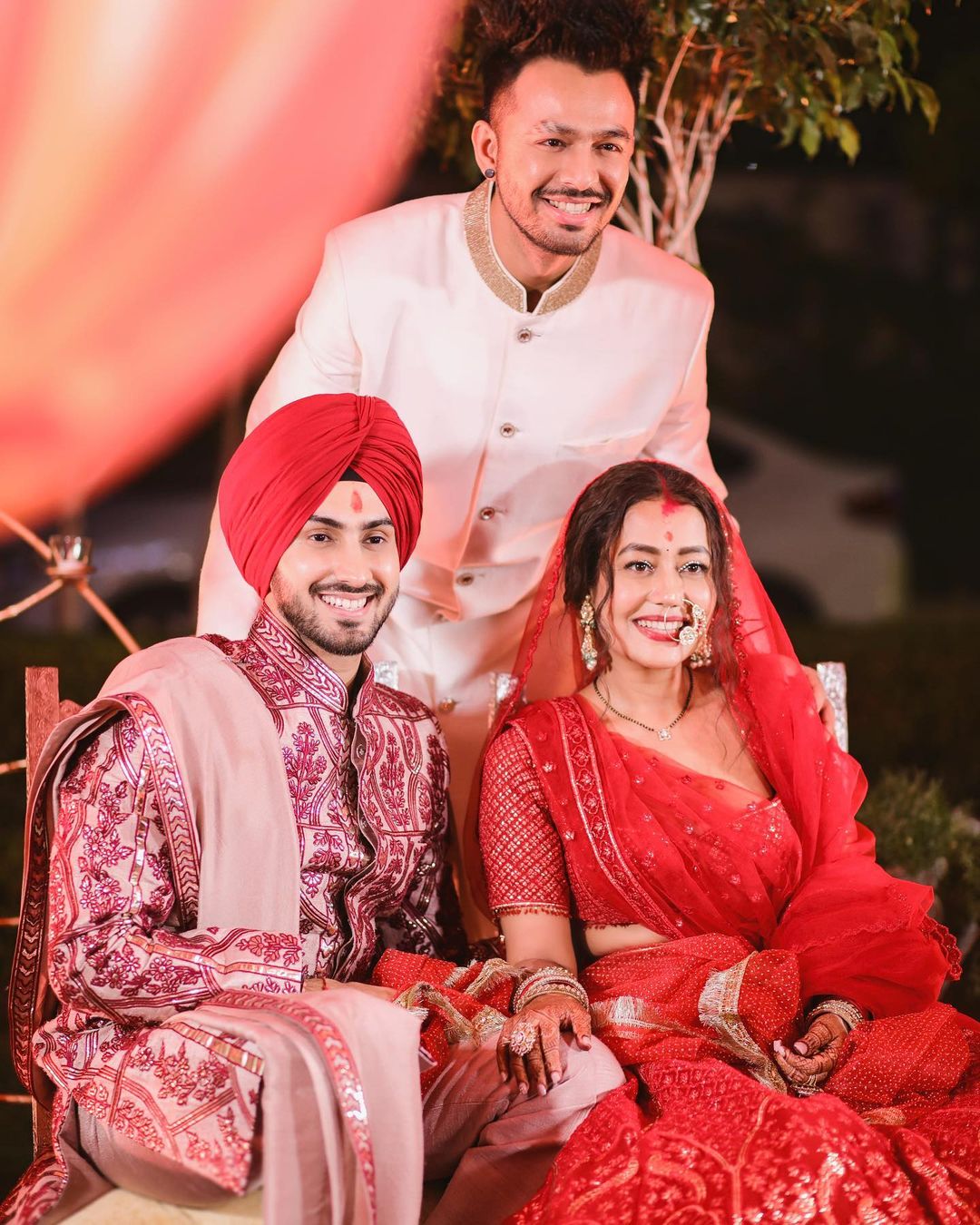 Revisit Neha Kakkar And Rohanpreet Singh's magical wedding moments 3