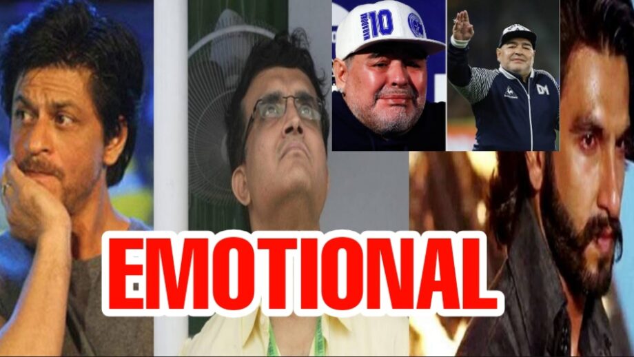 RIP Maradona: Shah Rukh Khan, Sourav Ganguly & Ranveer Singh get emotional after legendary footballer's tragic death
