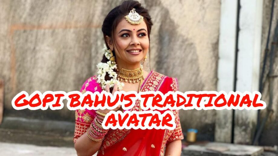 Saath Nibhana Saathiya 2: Devoleena Bhattacharjee aka Gopi Babu's unseen traditional avatar 1