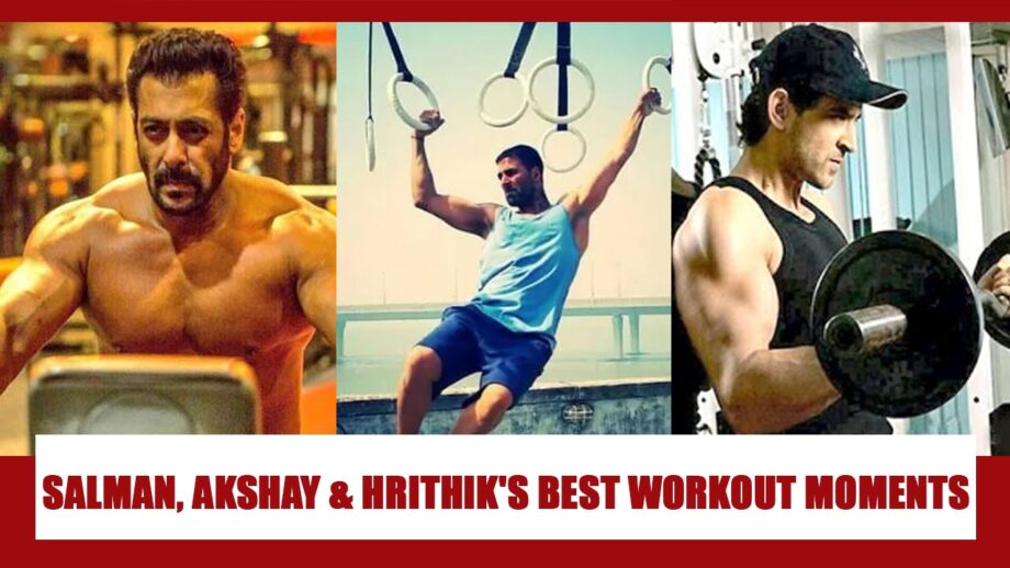 Salman Khan, Akshay Kumar, Hrithik Roshan: Inspiring moments in gym
