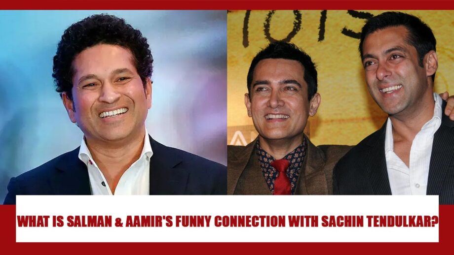 Salman Khan and Aamir Khan's HILARIOUS SIMILARITY with Sachin Tendulkar will blow your mind