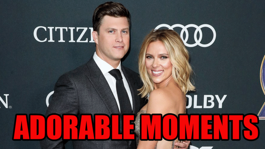 Scarlett Johansson And Colin Jost’s Most Adorable Moments Caught On Camera 6