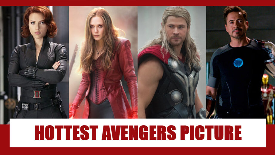 Scarlett Johansson, Elizabeth Olsen, Chris Hemsworth, RDJ: Hottest Avengers Pictures 10
