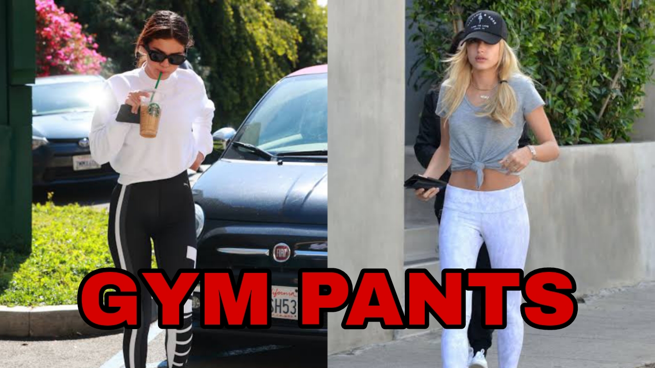 Hailey in tight pants