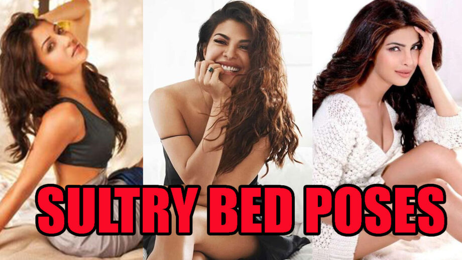 SENSUOUS LOOK: Anushka Sharma, Jacqueline Fernandez, Priyanka Chopra's SULTRY Poses Lying On Bed Are Worth A Watch 7