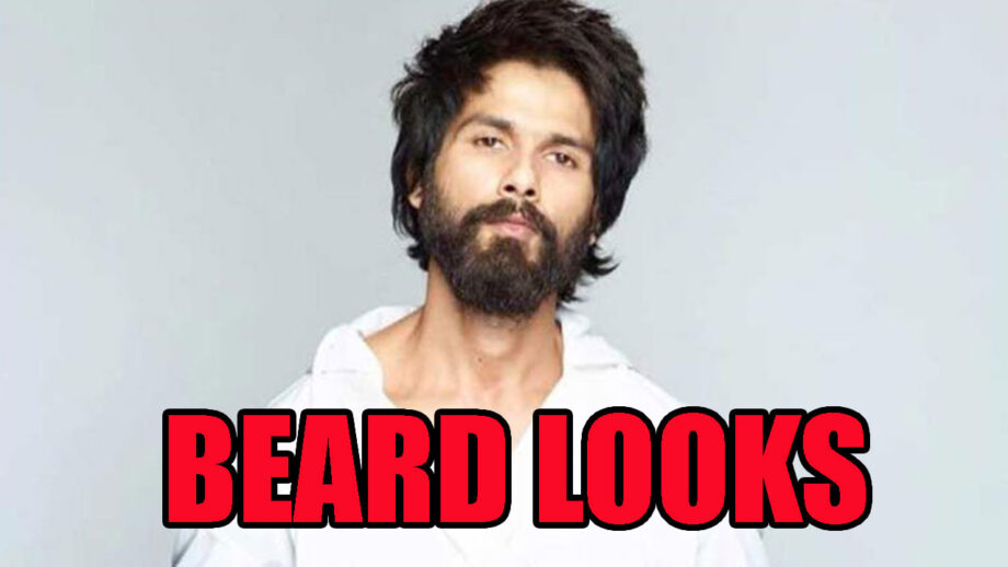 Shahid Kapoor's Hottest Beard Looks That Are All About Beard Goals