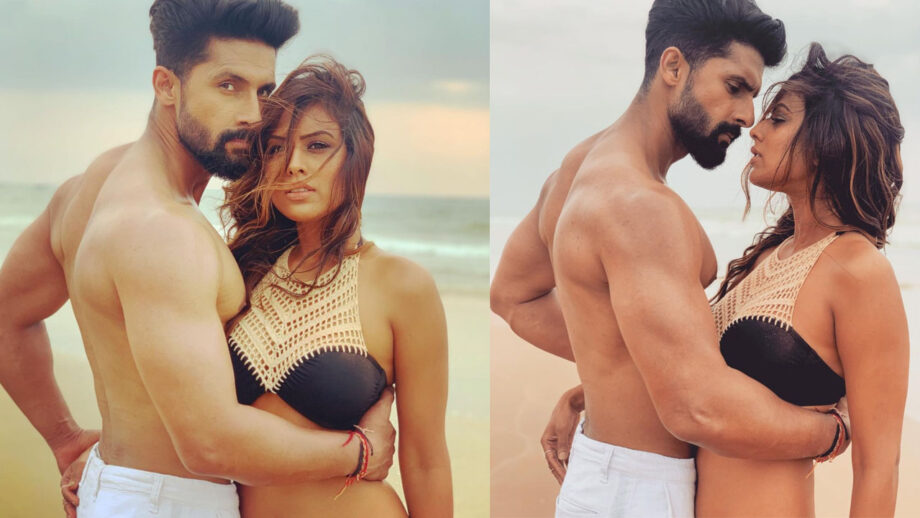 Shirtless and bikini: Ravi Dubey and Nia Sharma get romantic on the beach