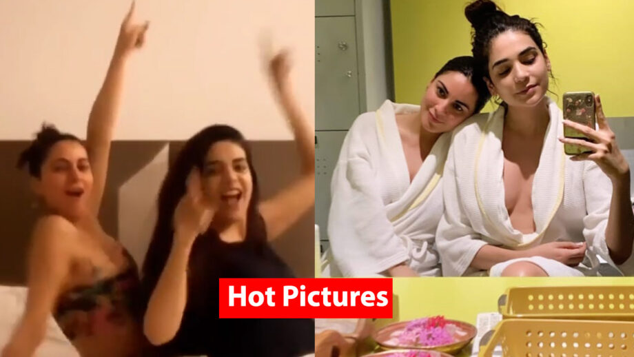 Shraddha Arya and Anjum Fakih get cosy during holiday, share private hot pictures