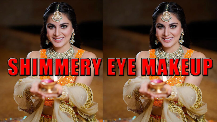 Shraddha Arya And Her Shimmery Eye Makeup