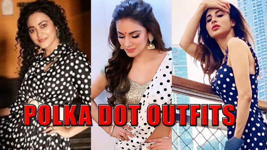 Shraddha Arya, Mouni Roy And Kaveri Priyam In Hottest Polka-dot Outfits 7