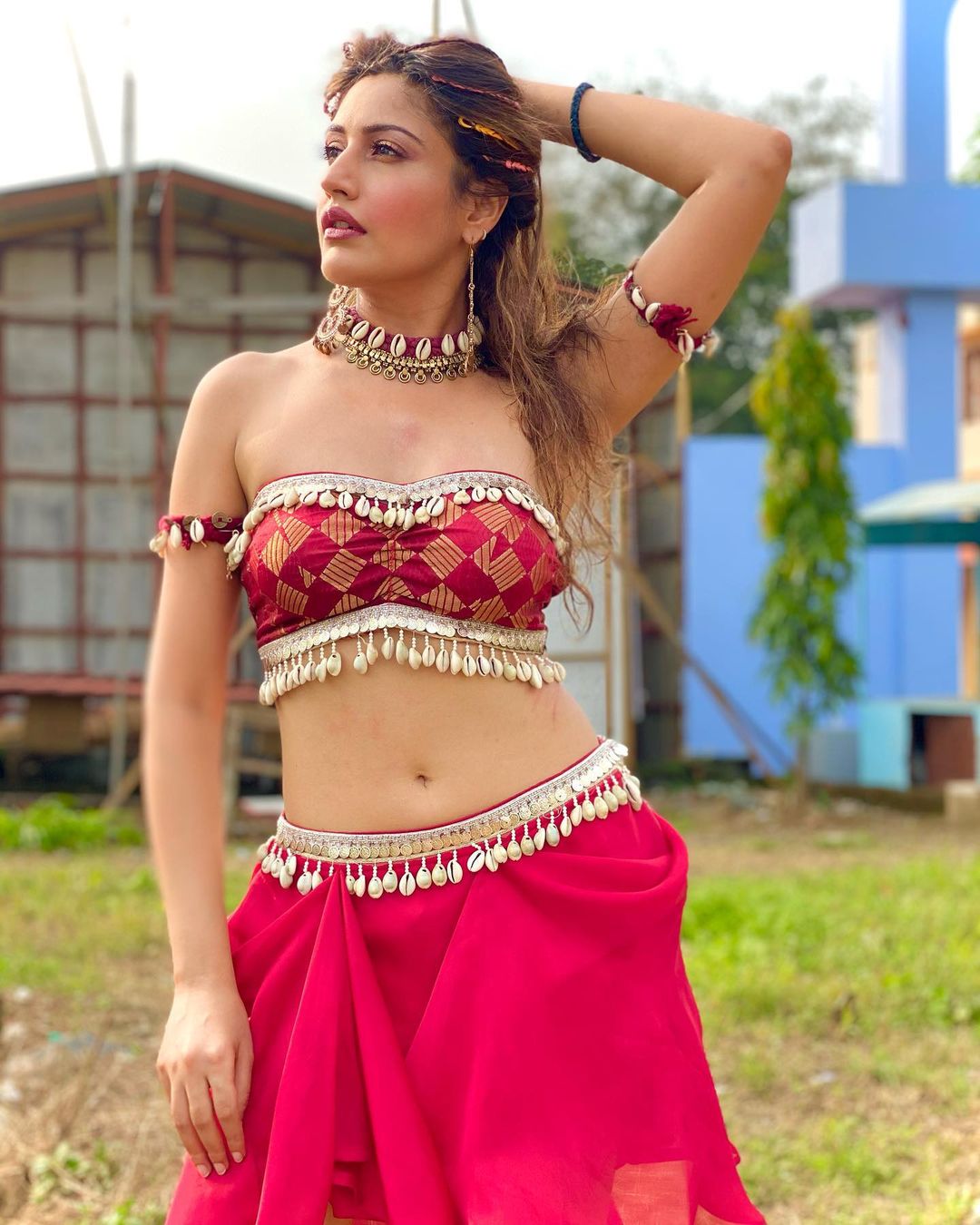 Shraddha Arya Vs Surbhi Chandna Vs Nia Sharma: Which Actress Has The Hottest Belly Curves? 6