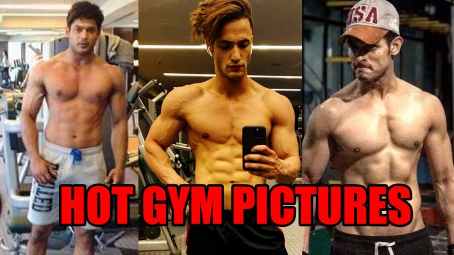 Sidharth Shukla, Asim Riaz, Priyank Sharma: Hot gym pictures to make you sweat 