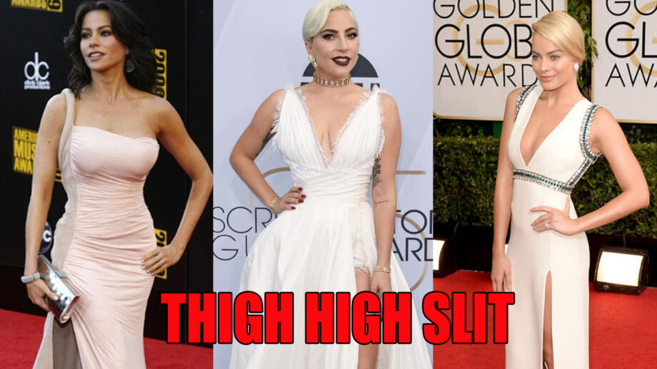 Sofia Vergara, Lady Gaga, Margot Robbie: Hottest Celeb In Thigh High Slit Outfit 1