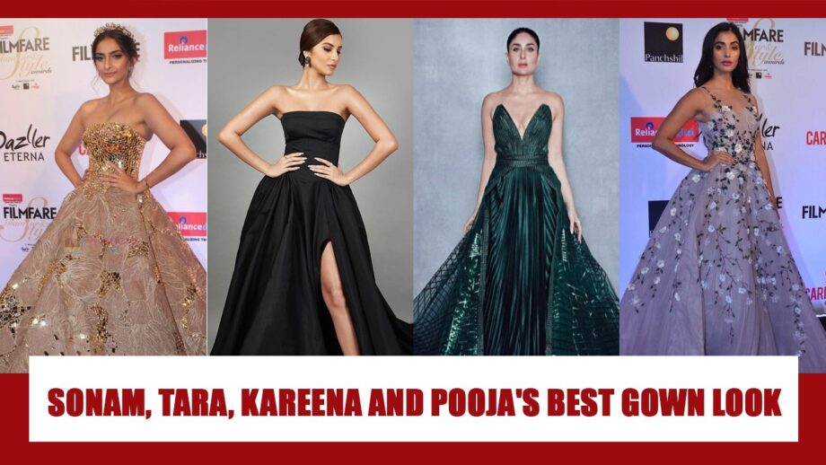 Sonam Kapoor, Tara Sutaria, Kareena Kapoor, Pooja Hedge: Top Actresses Who Nailed In Ball Gowns?