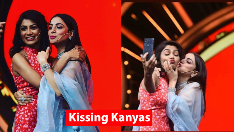 Special connection: Sriti Jha and Shraddha are the ‘kissing kanyas’