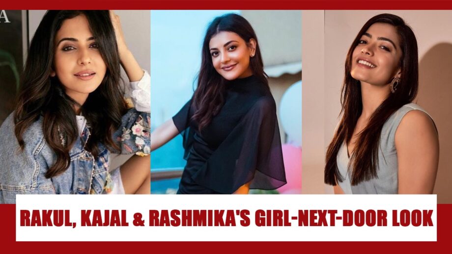 Steal The Girl-Next-Door Vibe From Rakul Preet Singh, Kajal Aggarwal, Rashmika Mandanna’s Casual Style