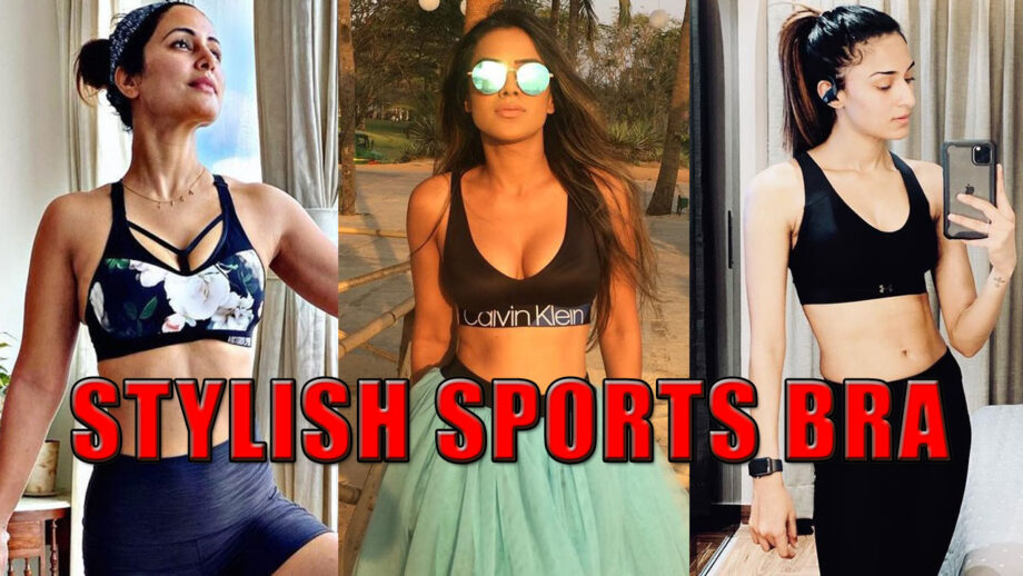 Style Your Sports Bra For A Stunning Chic Look Like Hina Khan, Erica Fernandes, And Nia Sharma 2