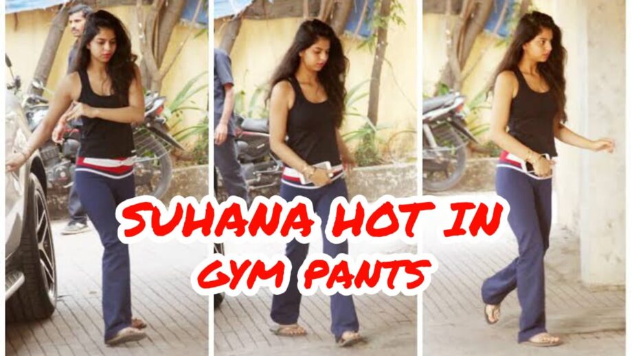 Suhana Khan Looks a 'HOTTIE' In Gym Pants 2