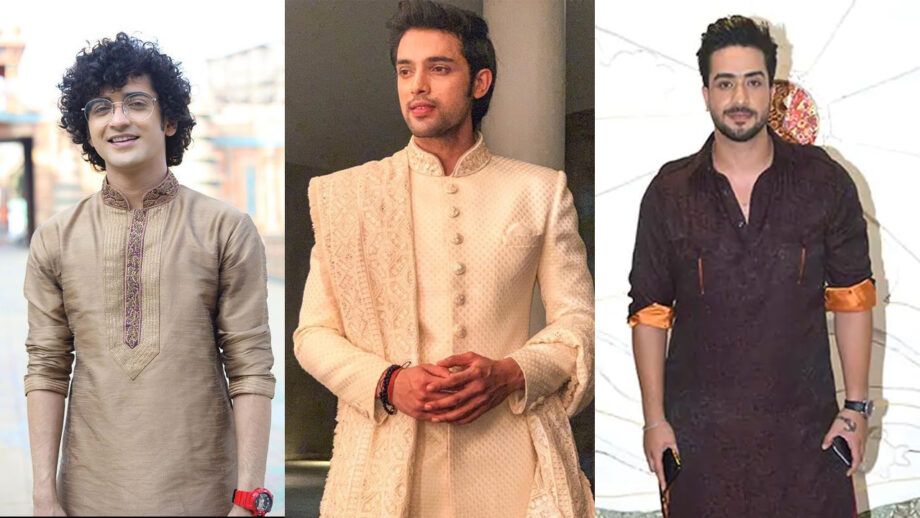 Sumedh Mudgalkar, Parth Samthaan and Aly Goni Look Resplendent In Traditional Outfits 4