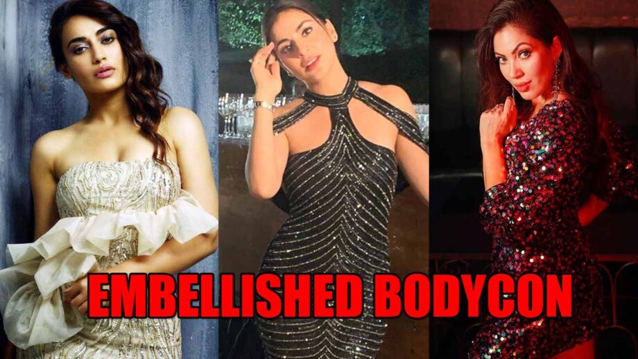 Surbhi Jyoti, Shraddha Arya And Munmun Dutta's Embellished Bodycon Outfit Pictures Go Viral
