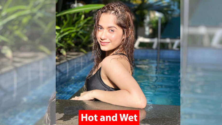 Swimming Pool Picture: Jannat Zubair turns a mermaid, gets hot and wet