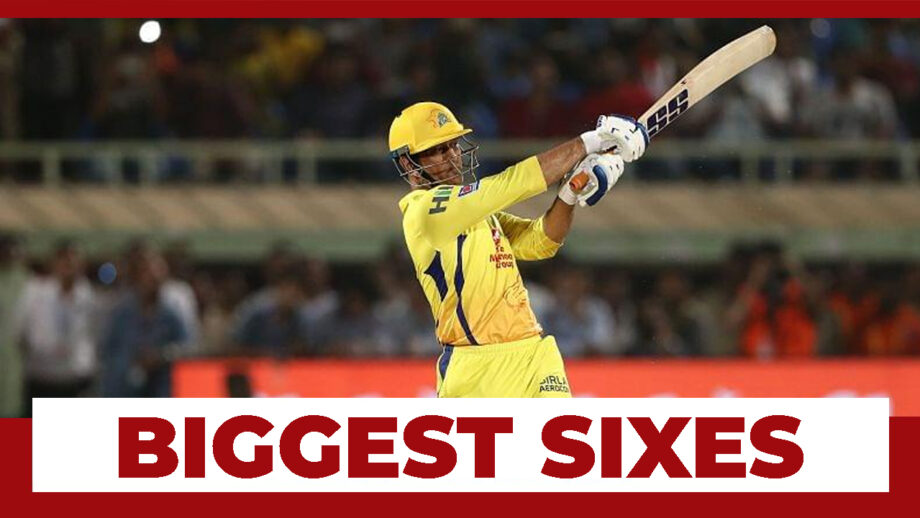 Take a look at the biggest sixes in IPL 2020 history