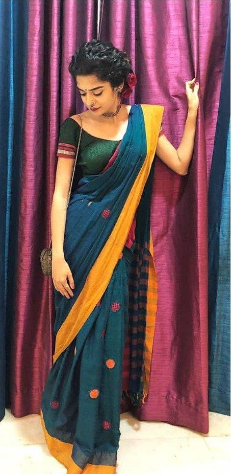 Top 10 Saree Looks Of Mithila Palkar 4