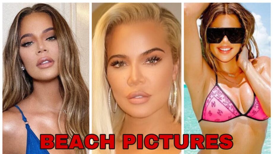 Unseen Beach Photos Of Khloe Kardashian