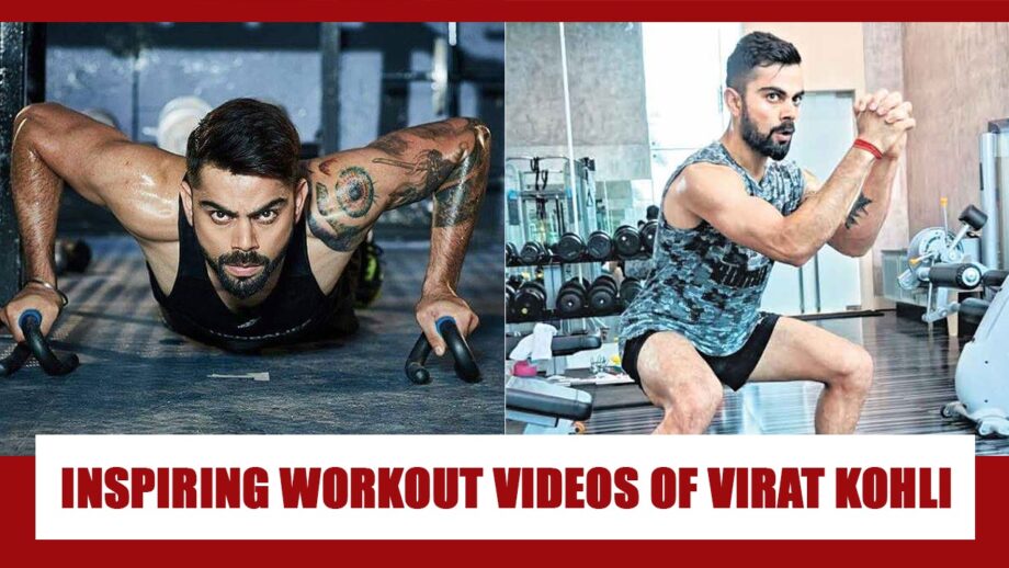 Unseen workout videos of Virat Kohli