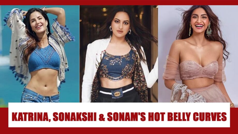 Want Hot Belly Curves Like Katrina Kaif, Sonakshi Sinha And Sonam Kapoor? Take Inspiration From The Photos Below 3