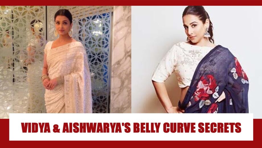 Want Hot Belly Curves Like Vidya Balan And Aishwarya Rai To Flaunt In Saree? Take Inspiration From These Photos Below