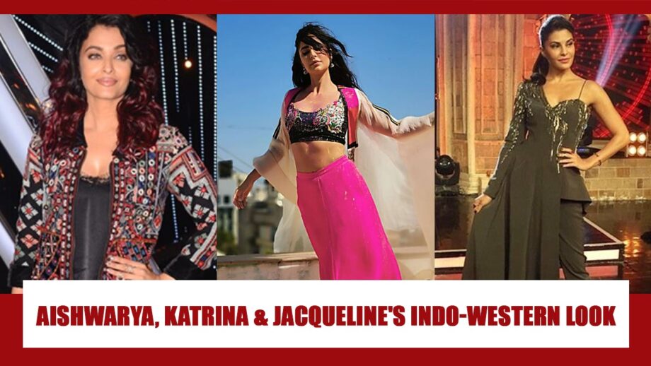 We Love Aishwarya Rai Bachchan, Katrina Kaif and Jacqueline Fernandez’s Indo-Western Looks; See Pics 3