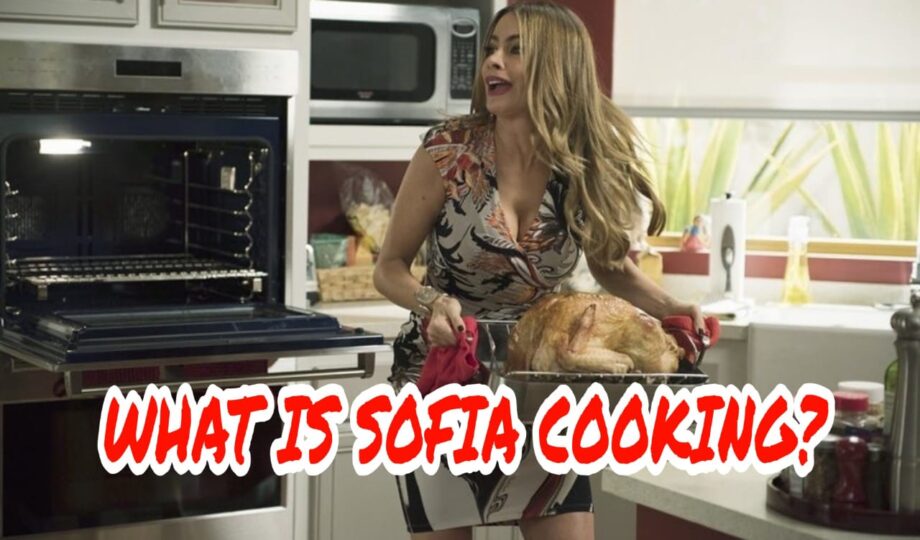 What is Sofia Vergara cooking?