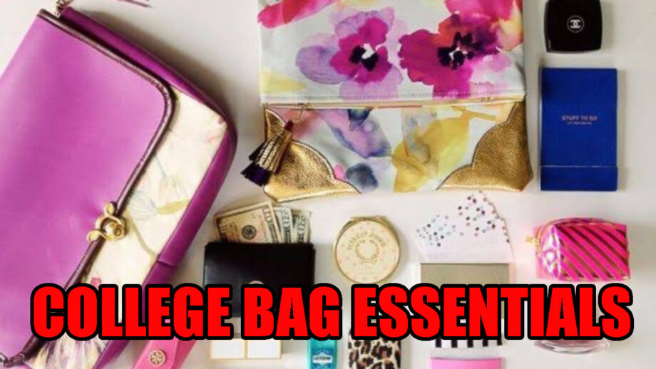 What’s In My Bag? 5 Things Every College Girl Must Have In Her Bag