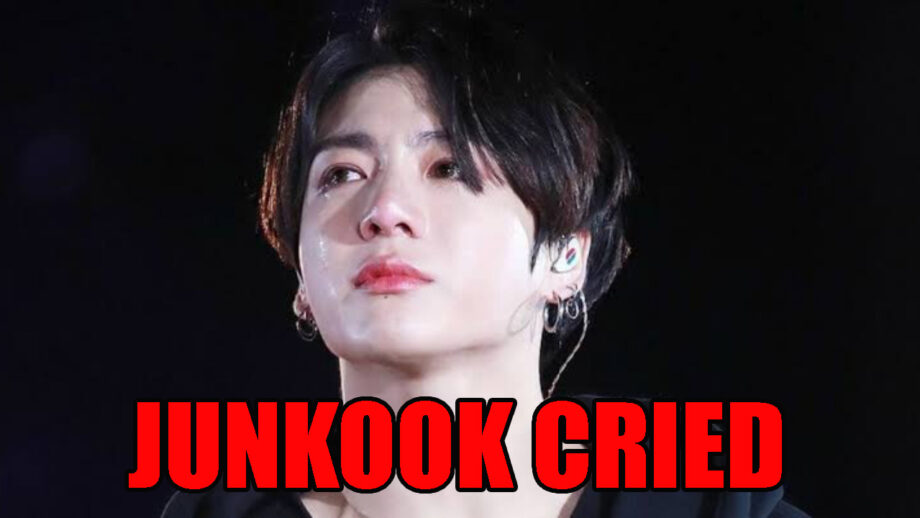 When BTS Jungkook Cried