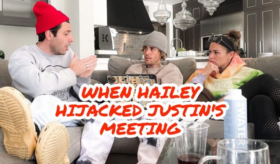 When Hailey Bieber hijacked hubby Justin Bieber's meeting 1
