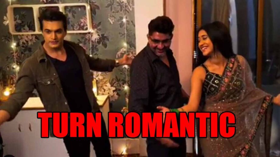 Yeh Rishta Kya Kehlata Hai actors Mohsin Khan and Shivangi Joshi turn romantic