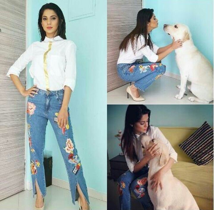 5 Times Jennifer Winget Wore Her Love For Denim Attires & Donned The Look Like A Boss - 0
