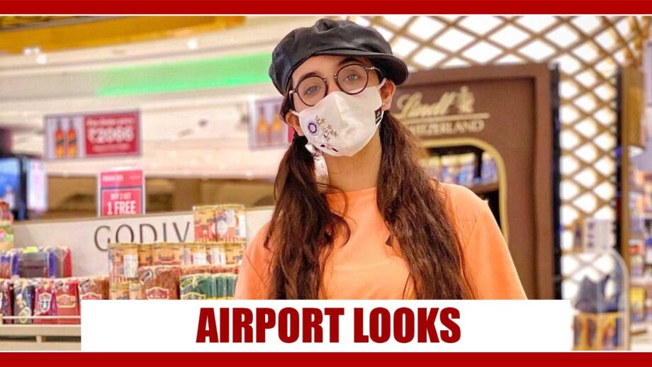 Airport Looks: A Perfect Ashnoor Kaur Combination Of Safety And Style