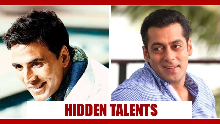 Akshay Kumar To Salman Khan: Here Are Some Hidden Talents Of Our Celebrities