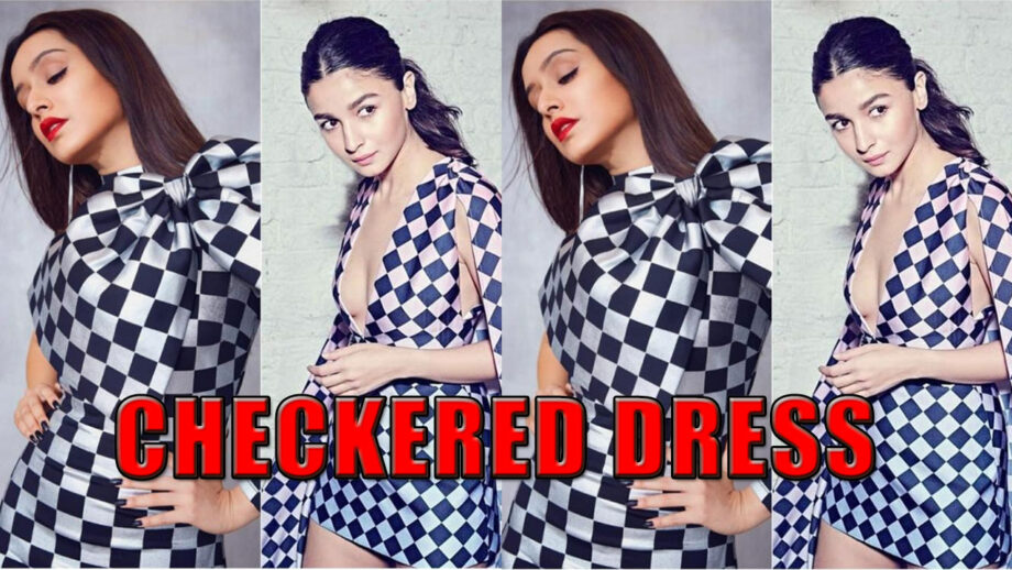 Alia Bhatt Or Shraddha Kapoor: Who Nailed The Checkered Dress Better? 2