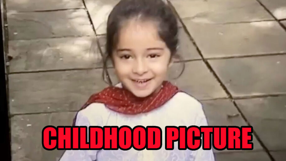 Ananya Panday's Childhood Photo Is Going To Keep You In Awe!! Watch Here