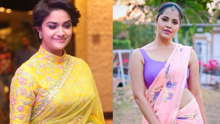 Anasuya Bharadwaj Or Keerthy Suresh: Who Is The Hottest Queen In Saree?