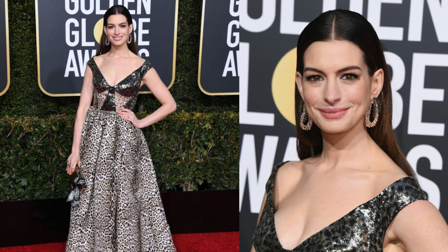 Anne Hathaway's SEXIEST Off Shoulder Gowns You Must Have In Your Wardrobe 5