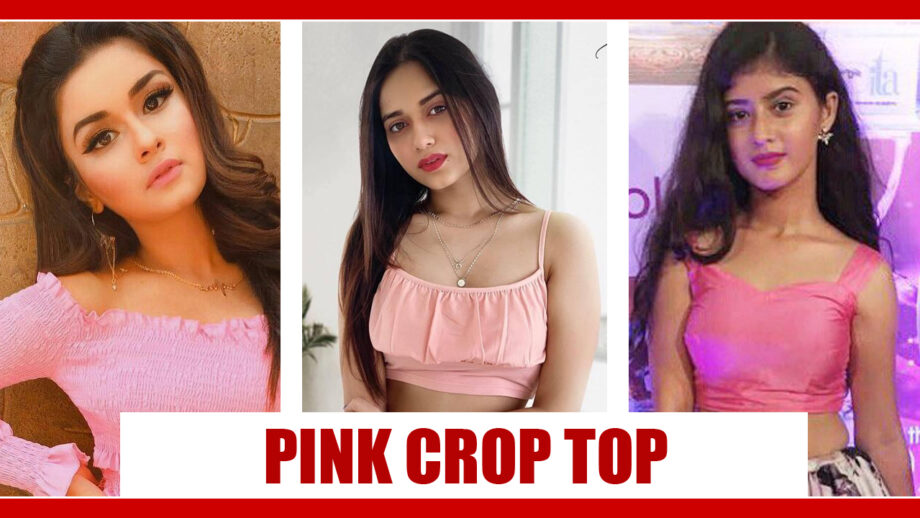 Avneet Kaur, Jannat Zubair, And Arishfa Khan Knows How to Play the Pink Crop Top to Perfection: See Pic Here 3