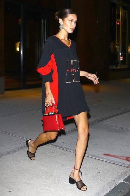 Bella Hadid Ruling The Oversized Dresses Like A Boss. What Do You Think? - 2