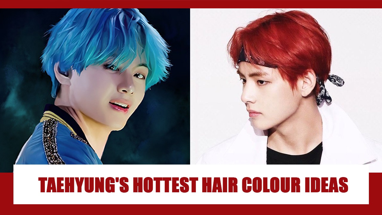 BTS V Aka Kim Taehyung's HOTTEST Hair Color Ideas For Men | IWMBuzz