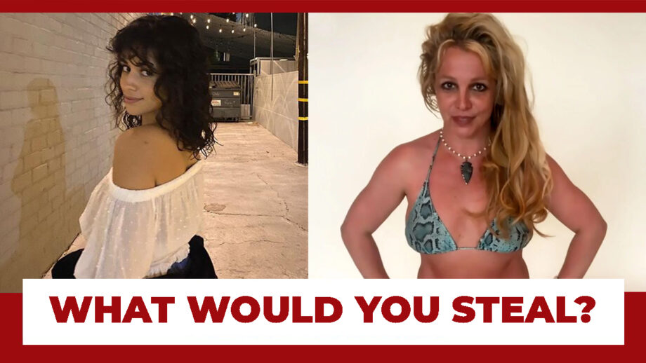 Camila Cabello's Off-Shoulder Tops Or Britney Spears' Bikinis: What Would You Steal?